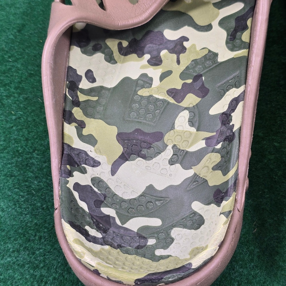 Spenco Kholo Orthotic Recovery Slide Sandals Mens 10 Camo Tan Camouflage NWOT - Picture 8 of 10